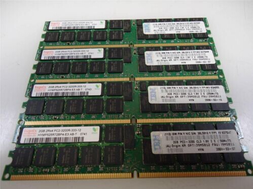 IBM Hynix 39M5811 8GB  PC2-3200R ECC CL3 Sever Memory